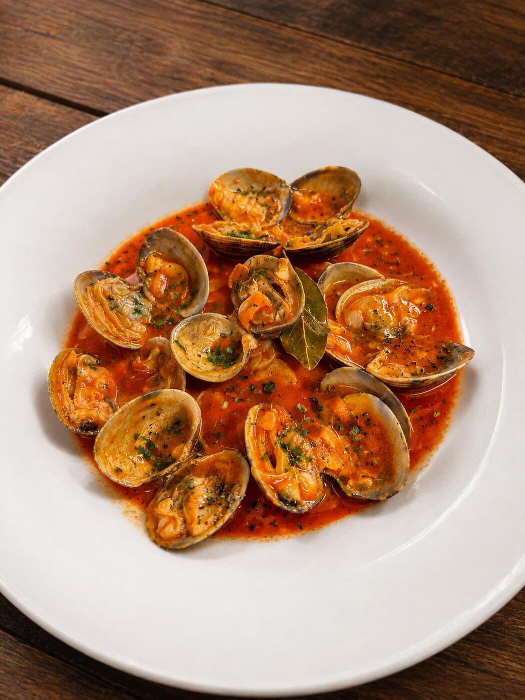 Almejas a la marinera de Restaurante La Jábega, Zahara de los Atunes
